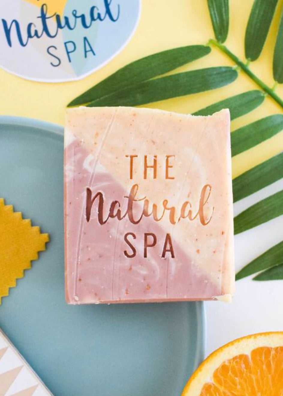 The Natural Spa - Cold Process Soap - Large - Citrus Blossom