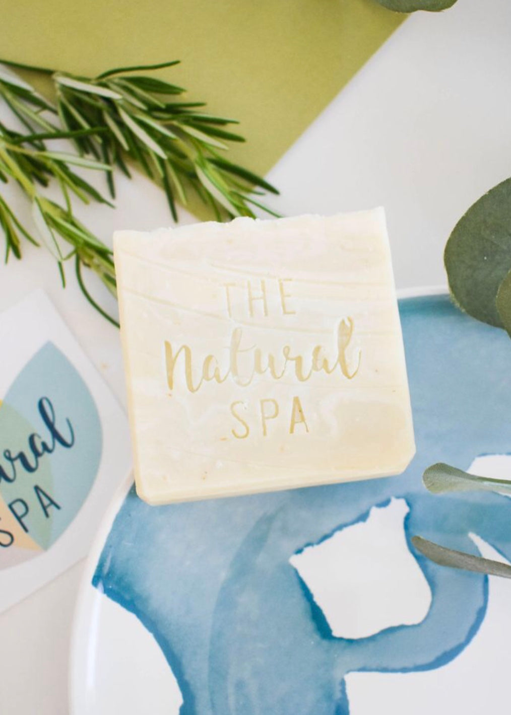 The Natural Spa - Cold Process Soap - Large - Breathe