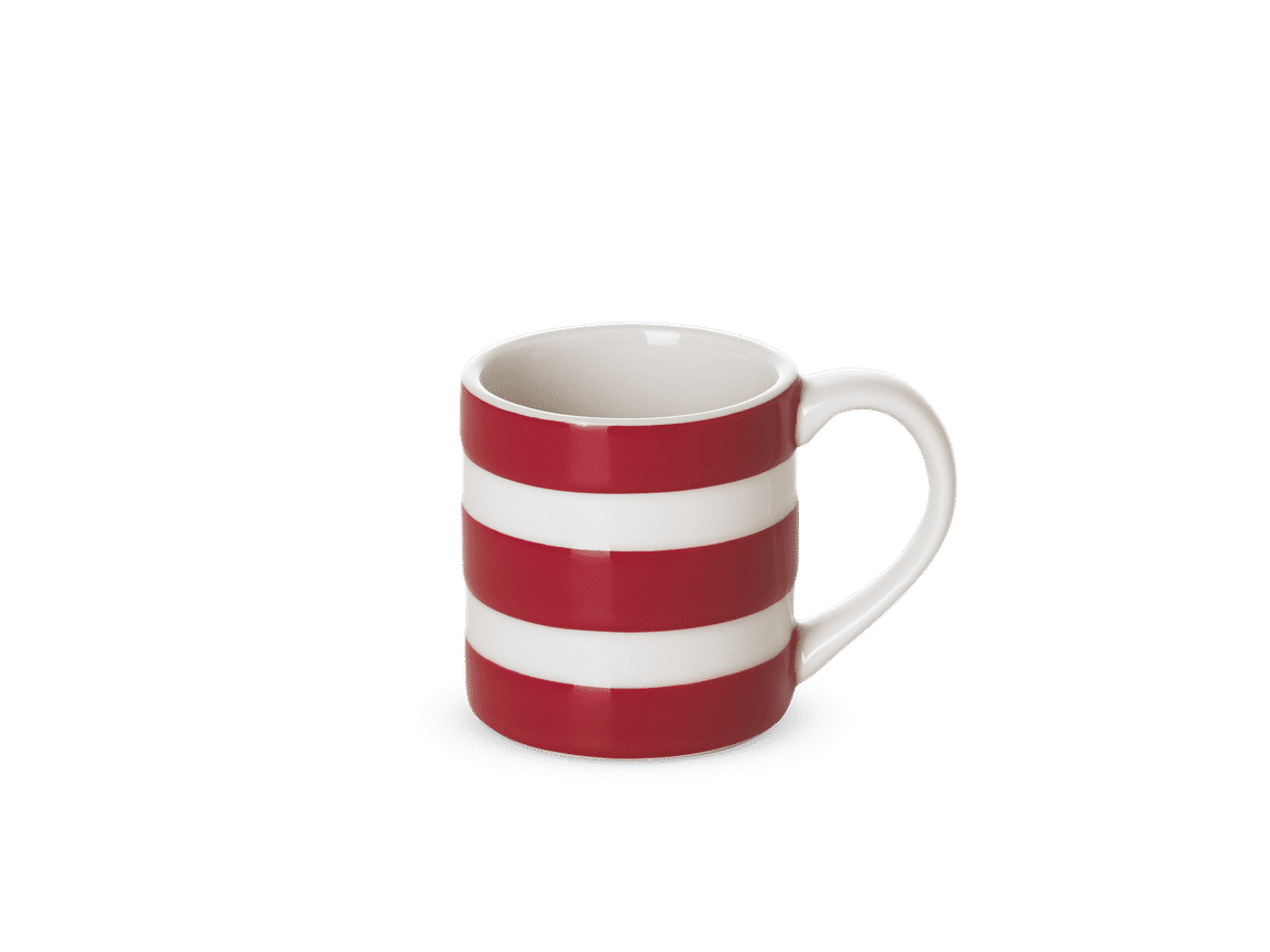 Cornishware 4oz Mug - Red*