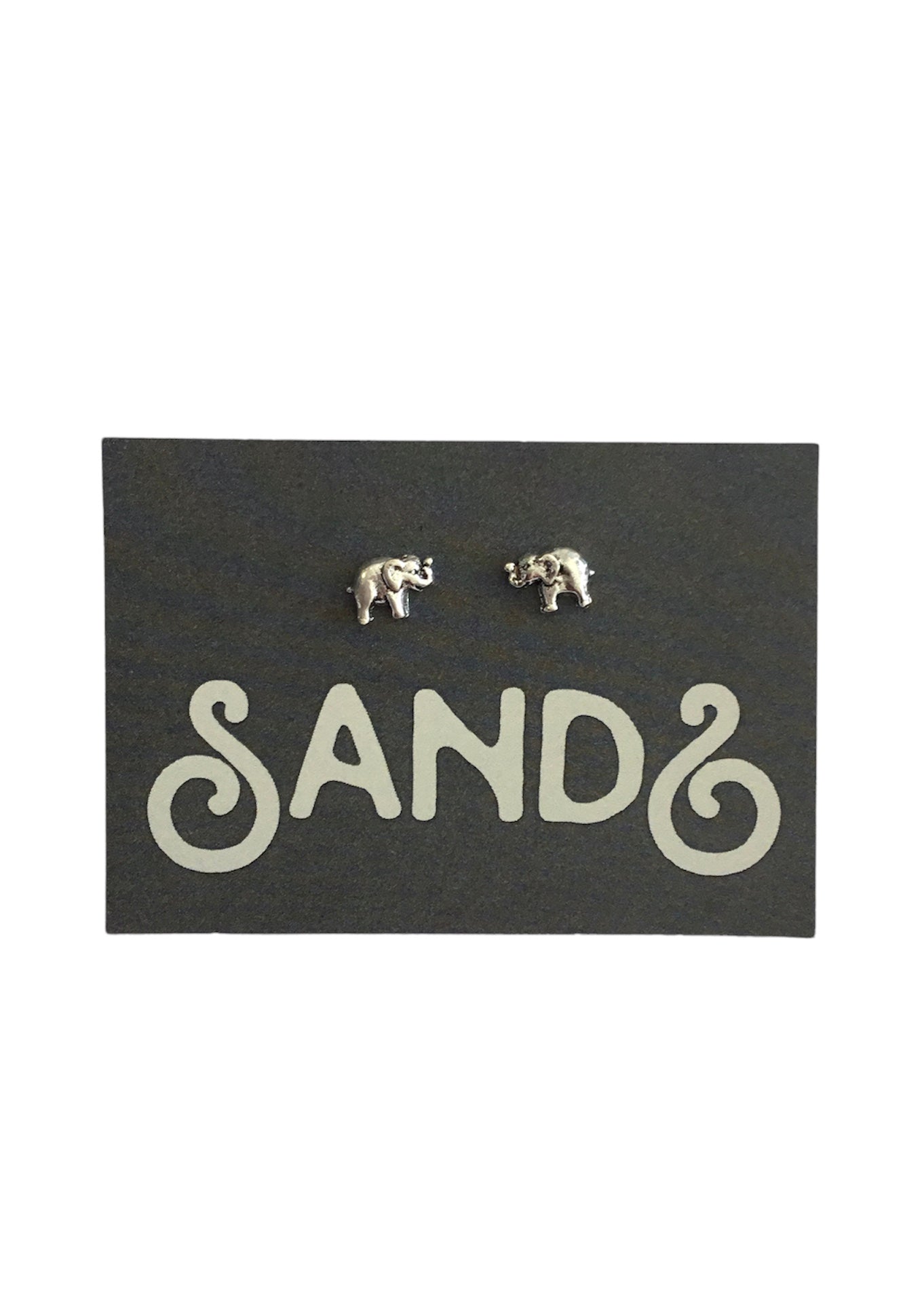 Sands Silver Collection - Beautiful Elephant Studs