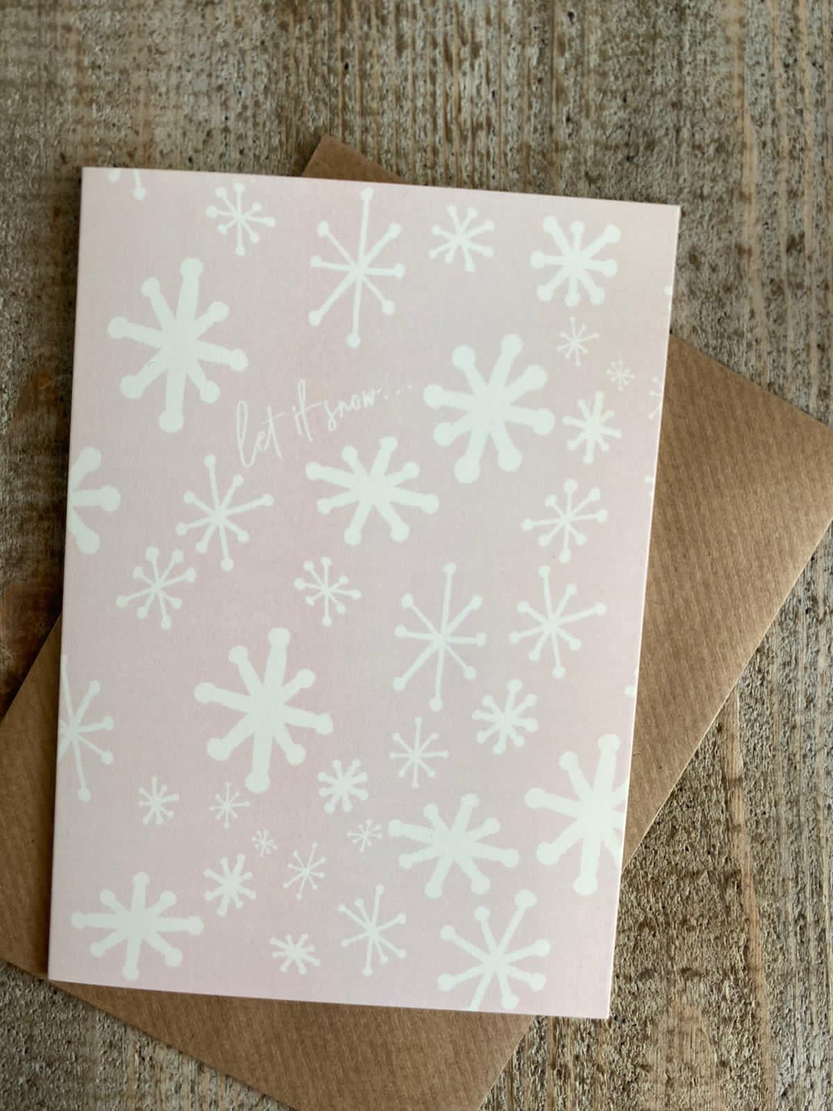 *Sands Christmas ‘Let it Snow’ Card designed by our own Stormiehud