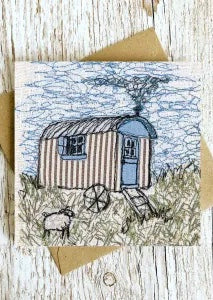 Francesca Kemp - Shepherds Hut Art Card