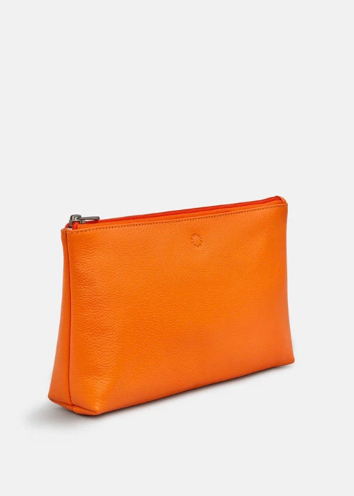 Yoshi Leather - Kensington Clutch / Orange