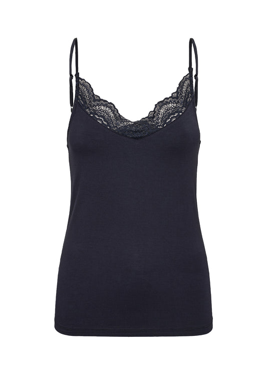 Soyaconcept - Marica Lace Strappy Top / Navy