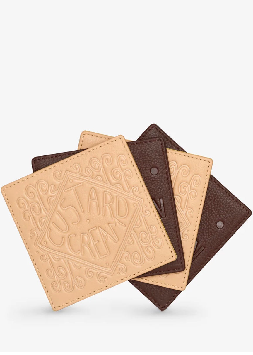 Yoshi Leather - Biscuit Coaster Set