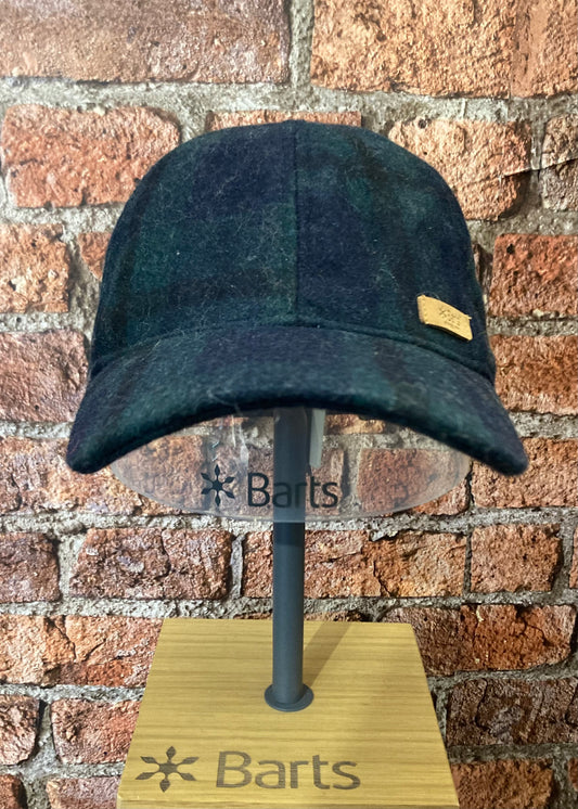 Barts - Tweed Cap / Green & Navy