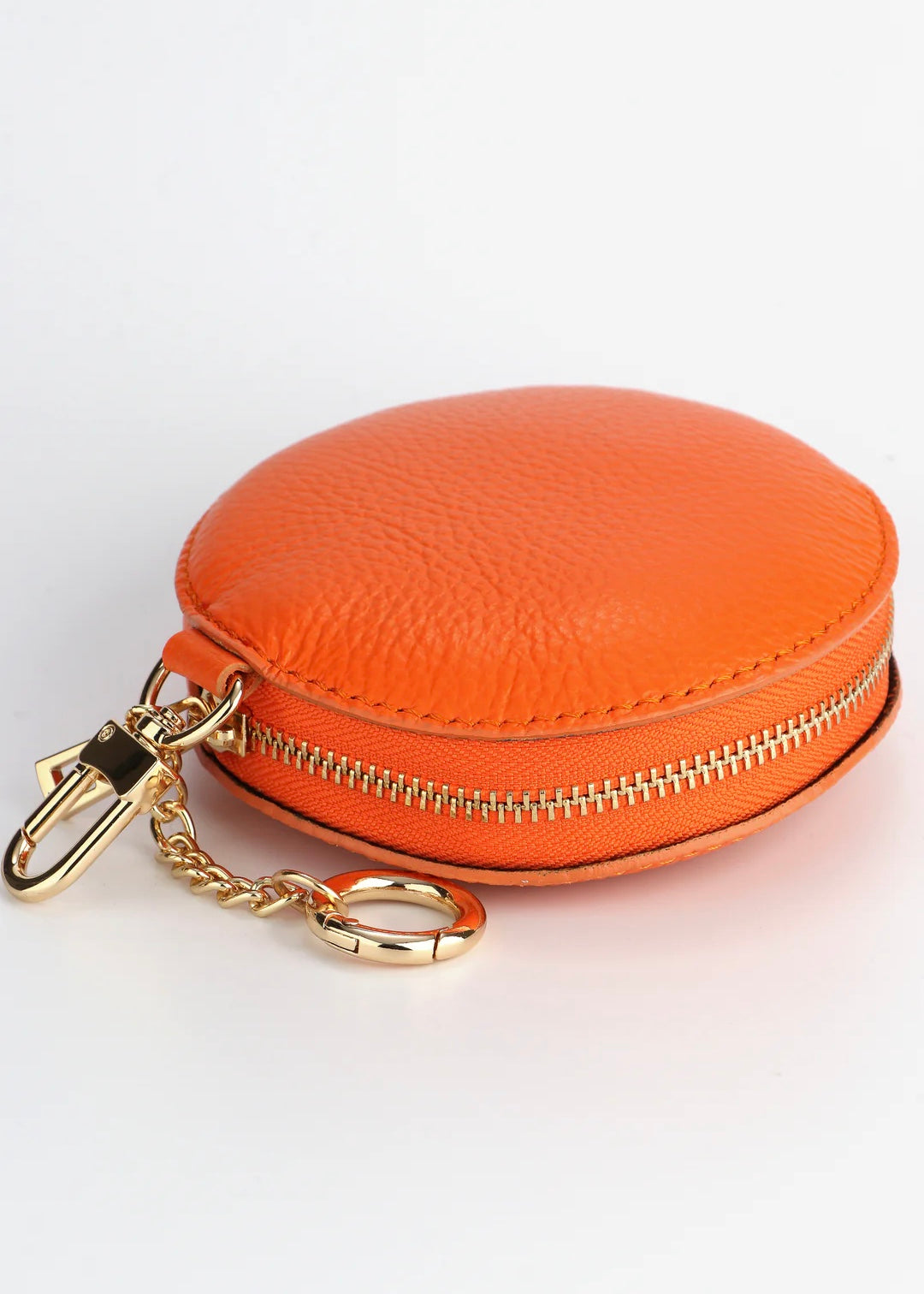 Sands - Leather Coin Purse / Orange