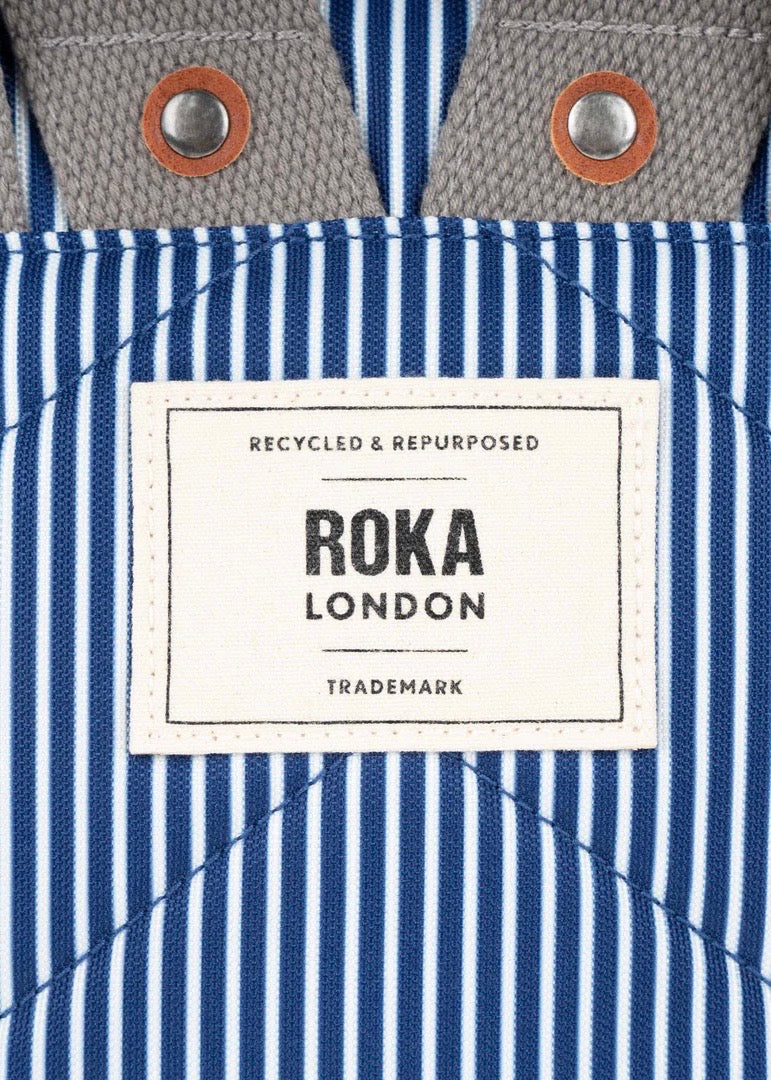 Roka London - Bantry B Small Canvas / Hickory Stripe