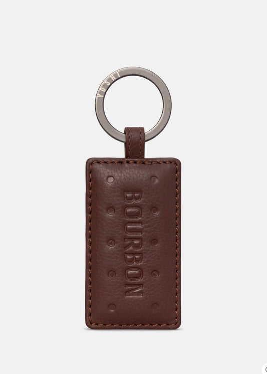Yoshi Leather - Bourbon Biscuit Keyring