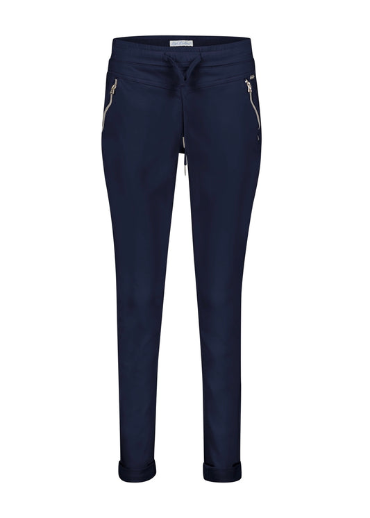 Red Button Jeans - Tessy Cropped Navy Jogger