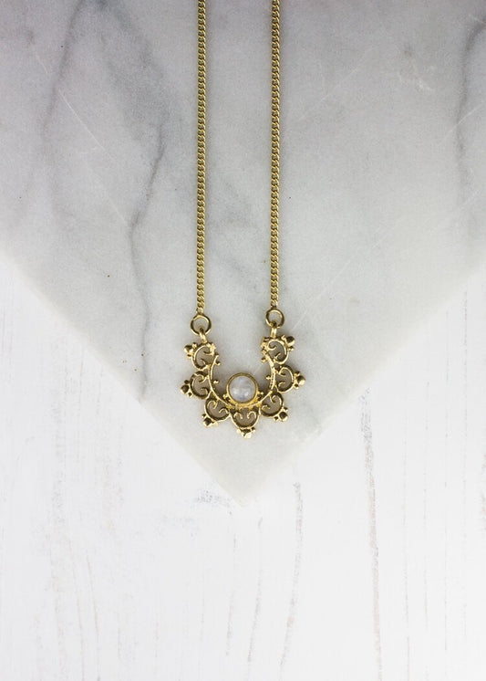 My Doris - Gold Mandala Necklace*