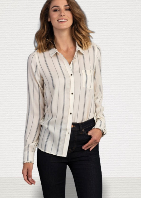 Hatley - Stripe blouse *LAST ONE*