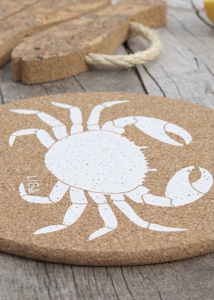 Liga Crab Cork Placemats / Coasters*