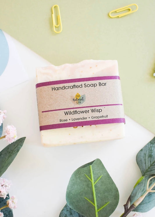 The Natural Spa - Cold Process Soap - Large - Wildflower Wisp