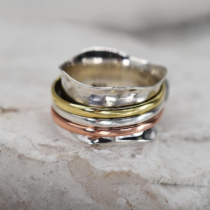 Sands Silver Spinner Ring - Sands Boutique clothing and gifts