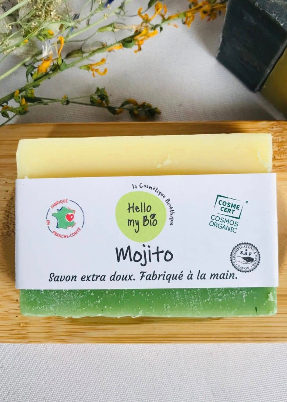 Hello My Bio Soap Mojito surgras 10% Cosmos Organic