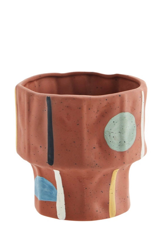 Madam Stoltz Terracotta Vase 23