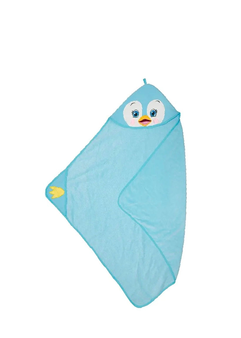 Cubbies - “Puddles” Penguin Hooded Towel