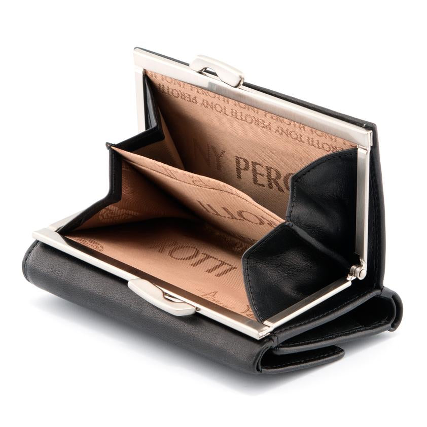 1pc Mens Large Capacity Genuine Leather Wallet Long Clutch Purse Money Clip  Top Layer Cowhide Multi Slot Credit Card Bag - Bags & Luggage - Temu