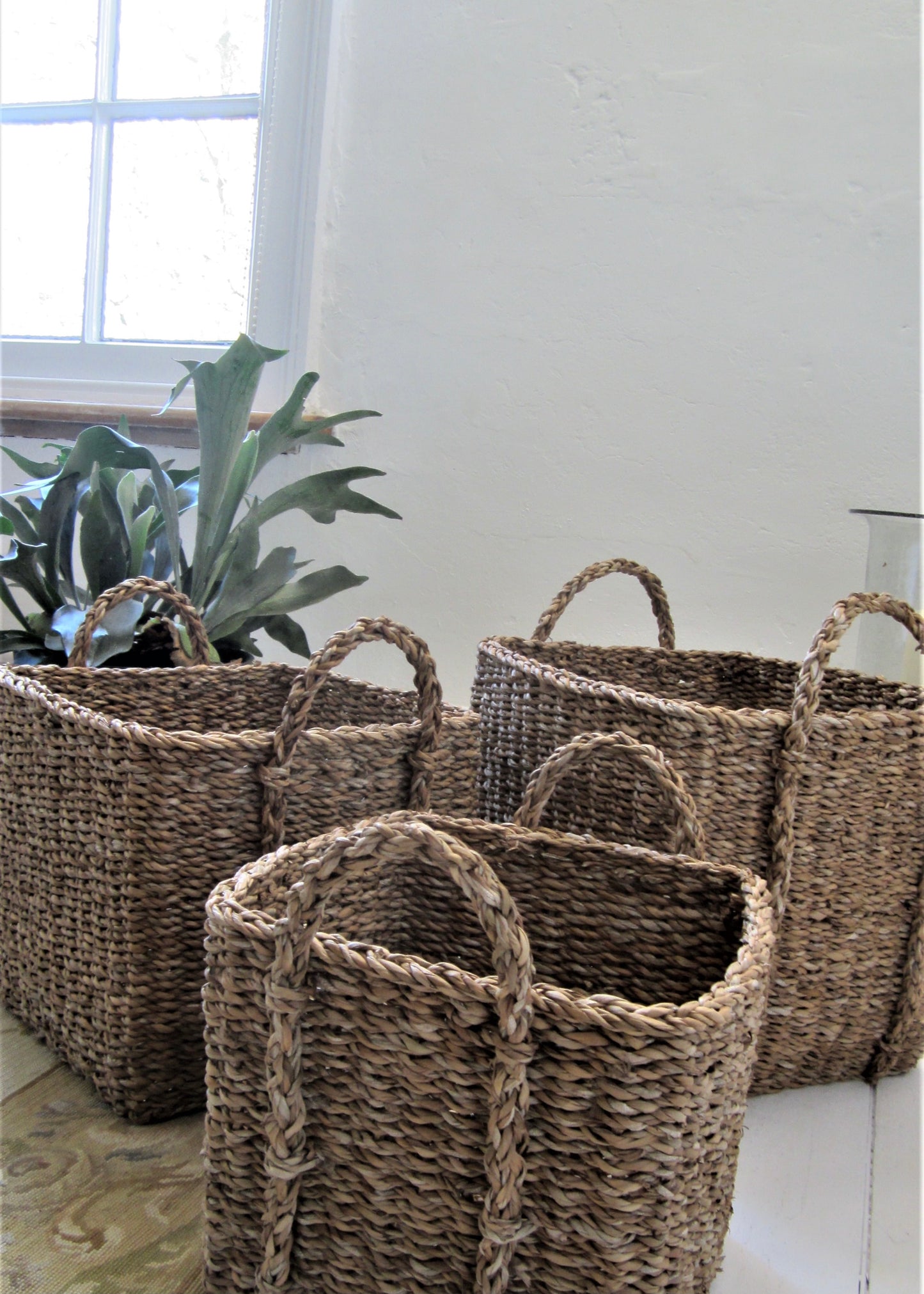Handmade Newquay Baskets Set of 3