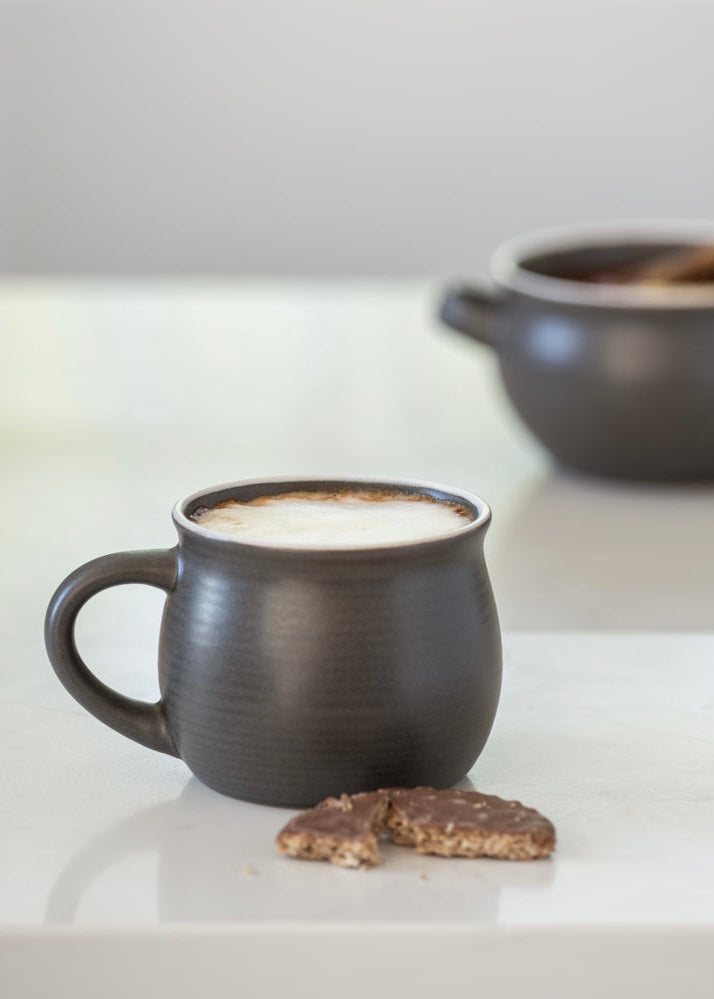 Sands Stoneware Coffee Mug Slate Grey*