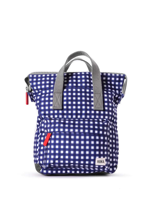 ROKA - Sustainable Bantry B Canvas Small Gingham Special Edition*