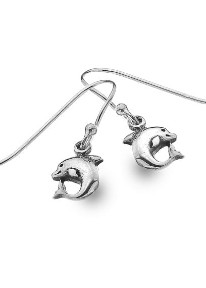 Silver Origins Silver Baby Dolphins Earrings