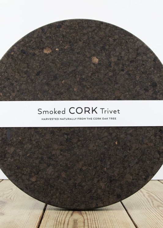 Liga of Cornwall Smoked Cork Trivet*