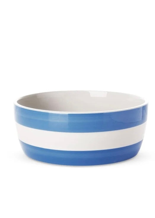 Cornishware Blue and White Dog Bowl
