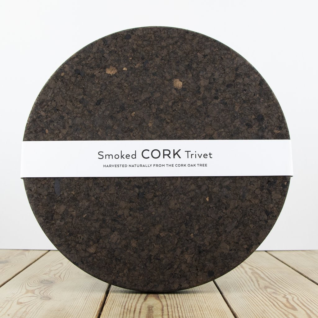 Liga of Cornwall Smoked Cork Trivet*