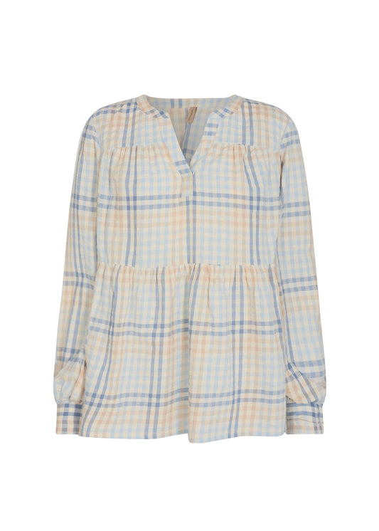 SoyaConcept Belma Checked Blouse - LAST ONE!!