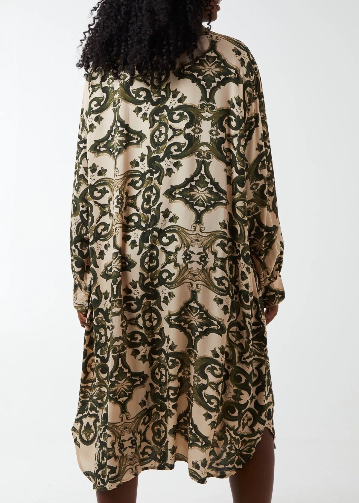 Sands Baroque Print Shirt Dress - 2 colours