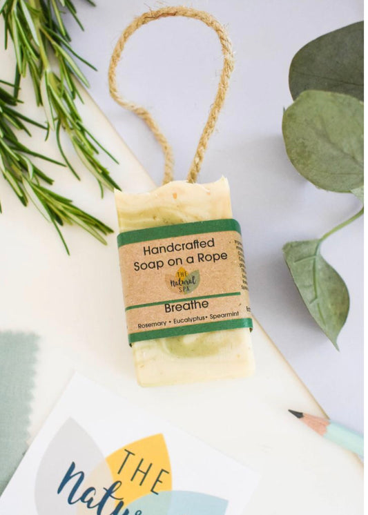 The Natural Spa - Soap on a Rope - Large - Breathe