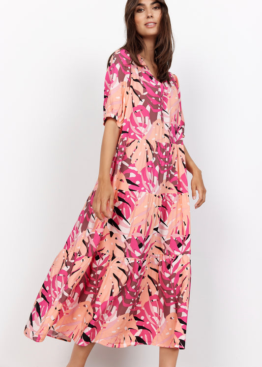 Soyaconcept - Kabrina Dress / Pink Palms