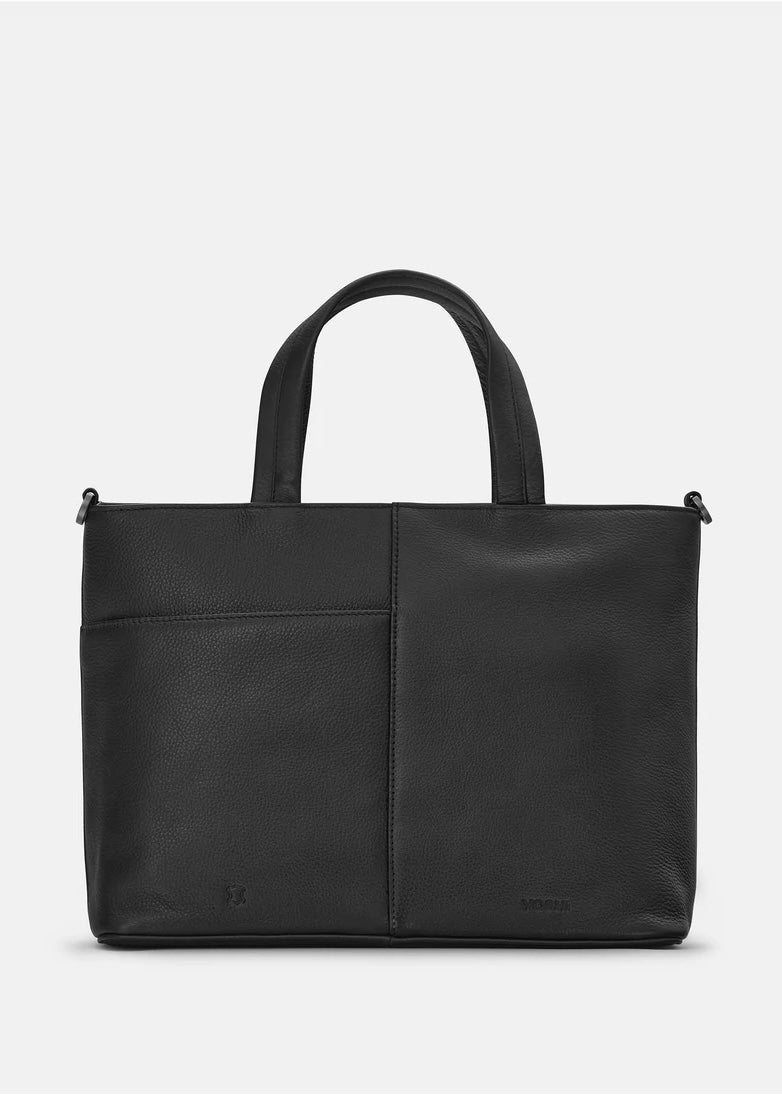 Yoshi The Craft Room Black Leather Multiway Grab Bag
