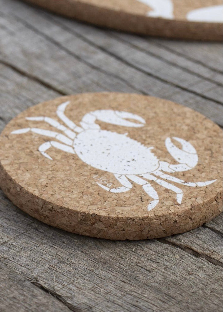 Liga Crab Cork Placemats / Coasters*