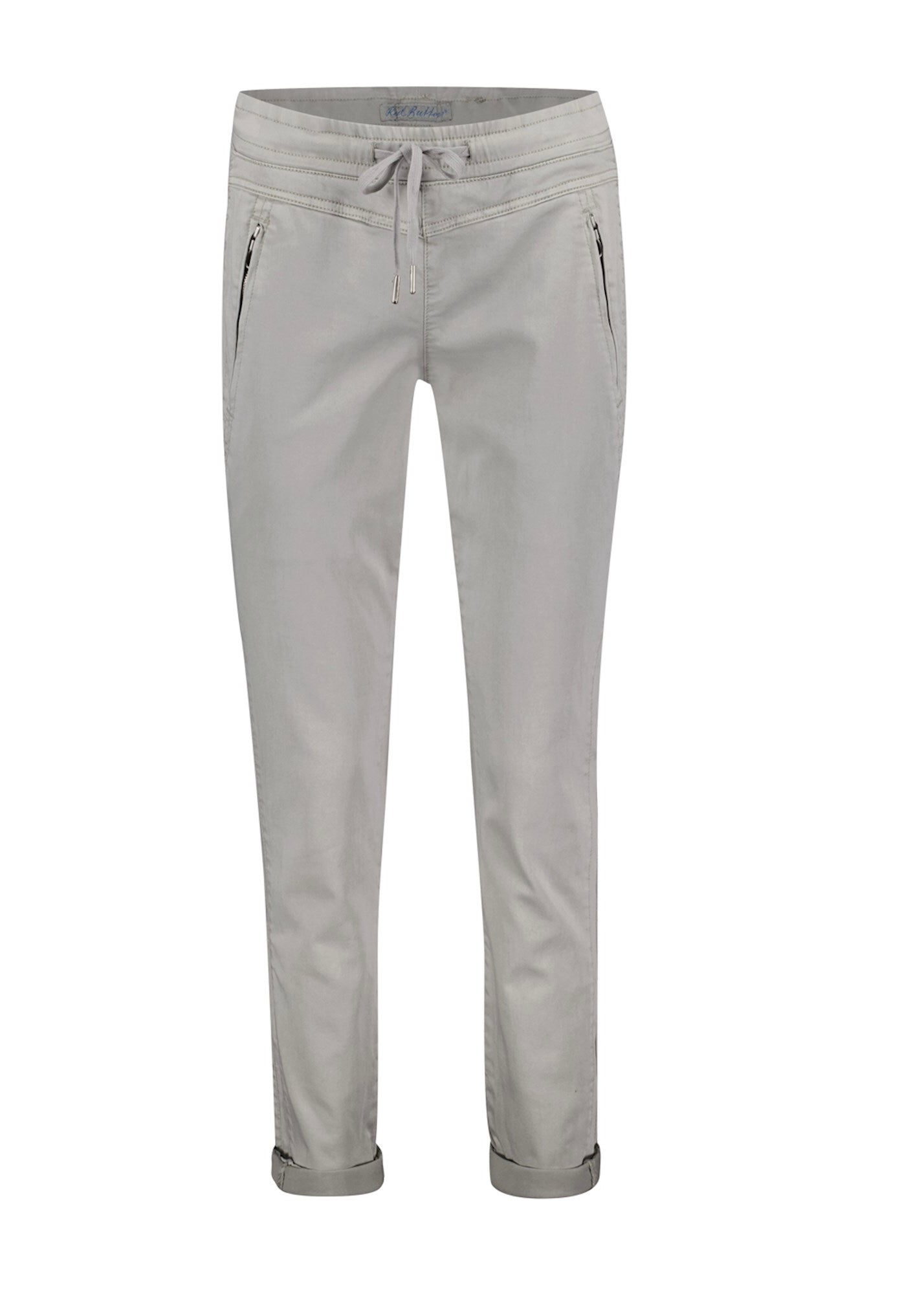 Red Button Jeans - * Tessy Cropped Light Grey Jogger