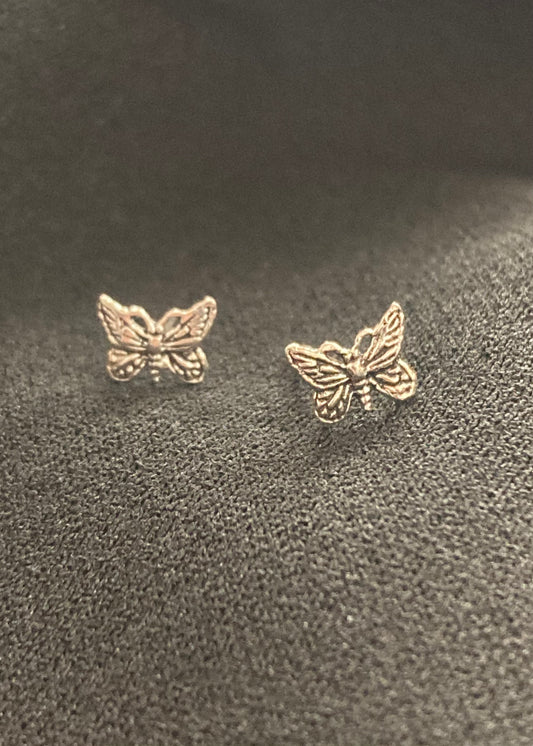 Sands Silver Collection - Pretty Butterfly Studs