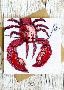 Francesca Kemp - Lobster Love Art Card