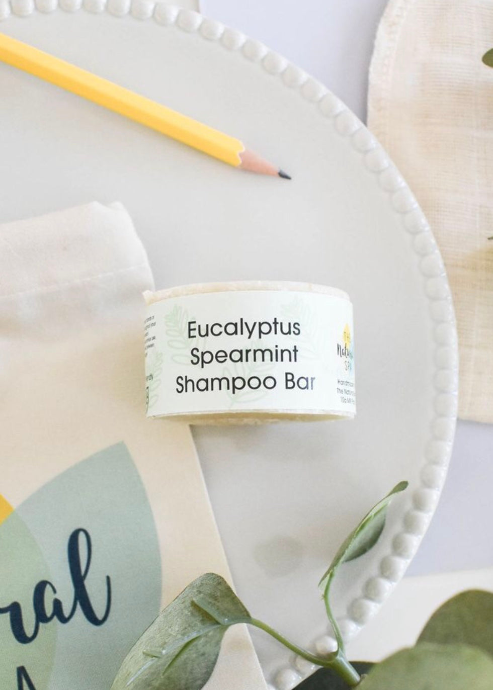 The Natural Spa - Shampoo Bar - Large - Eucalyptus Spearmint