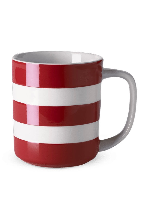 Cornishware 10oz  Mug - Red