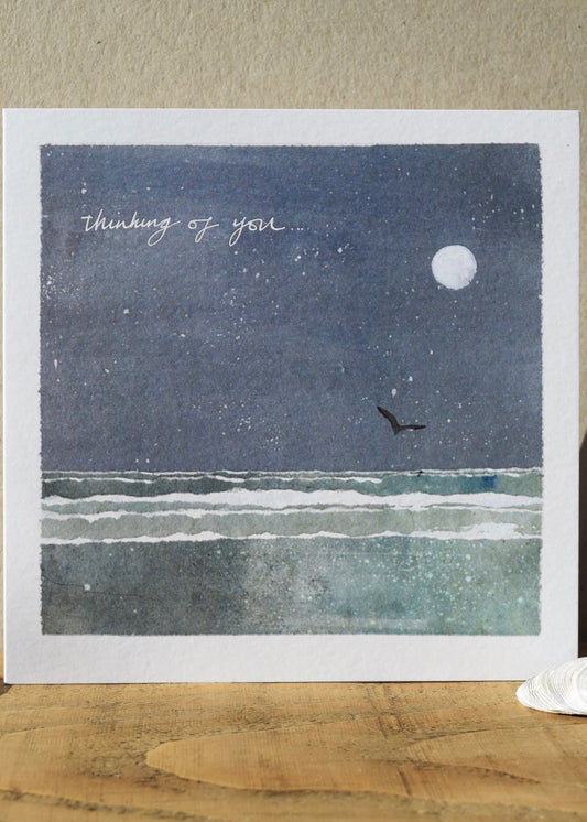 Susan Steggall Card - Moonlit Sea