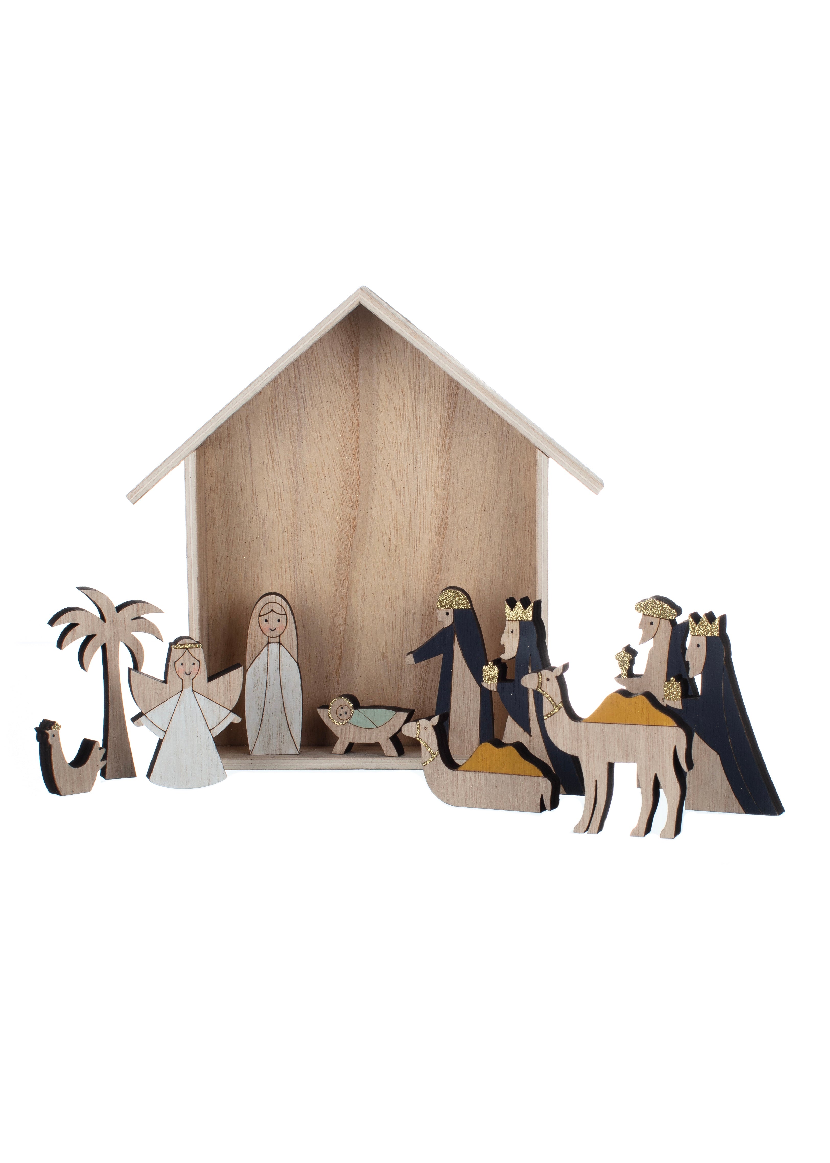 Handmade Nativity Scene 12 piece* – SANDS