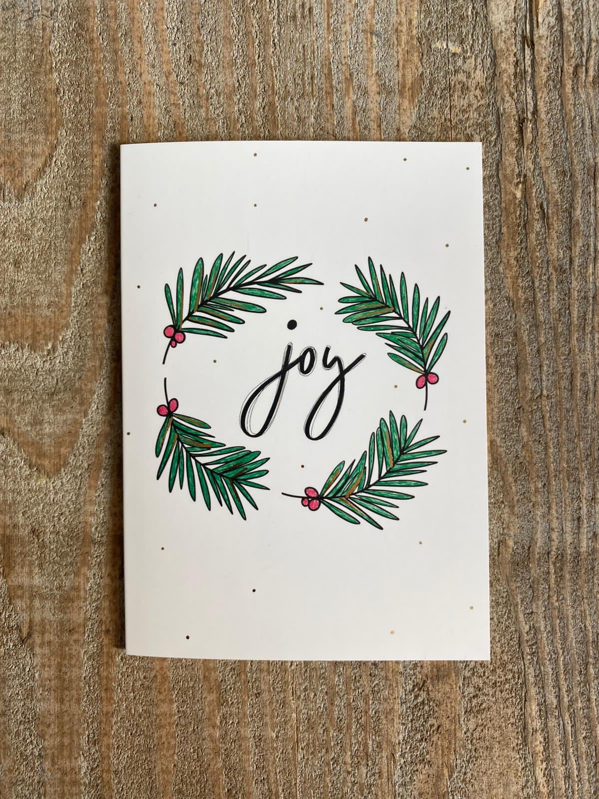 *Sands Christmas ‘Joy’ Card designed by our own Stormiehud